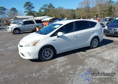 2012 Toyota Prius V Two из США, поврежденный, VIN JTDZN3EU8C3026838